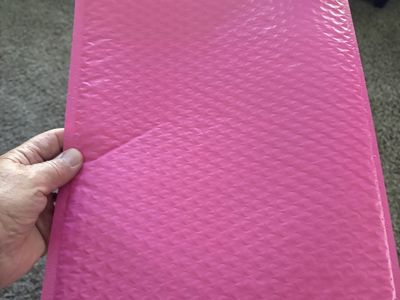 New Pink Bubble Mailers