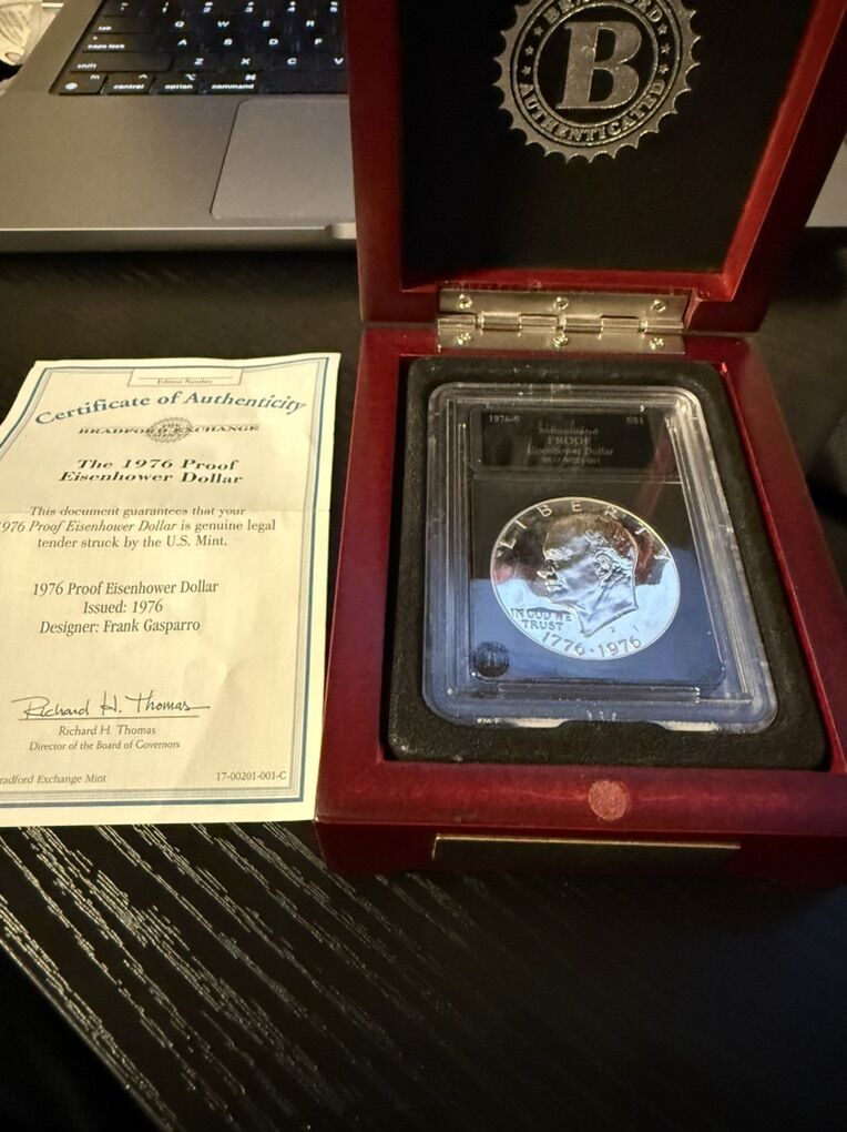 1976 Proof Eisenhower Dollar