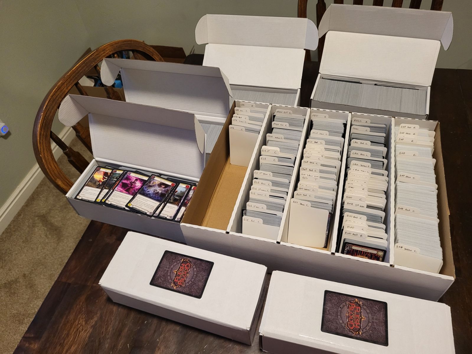 Flesh and Blood Bulk Collection over 8000 cards
