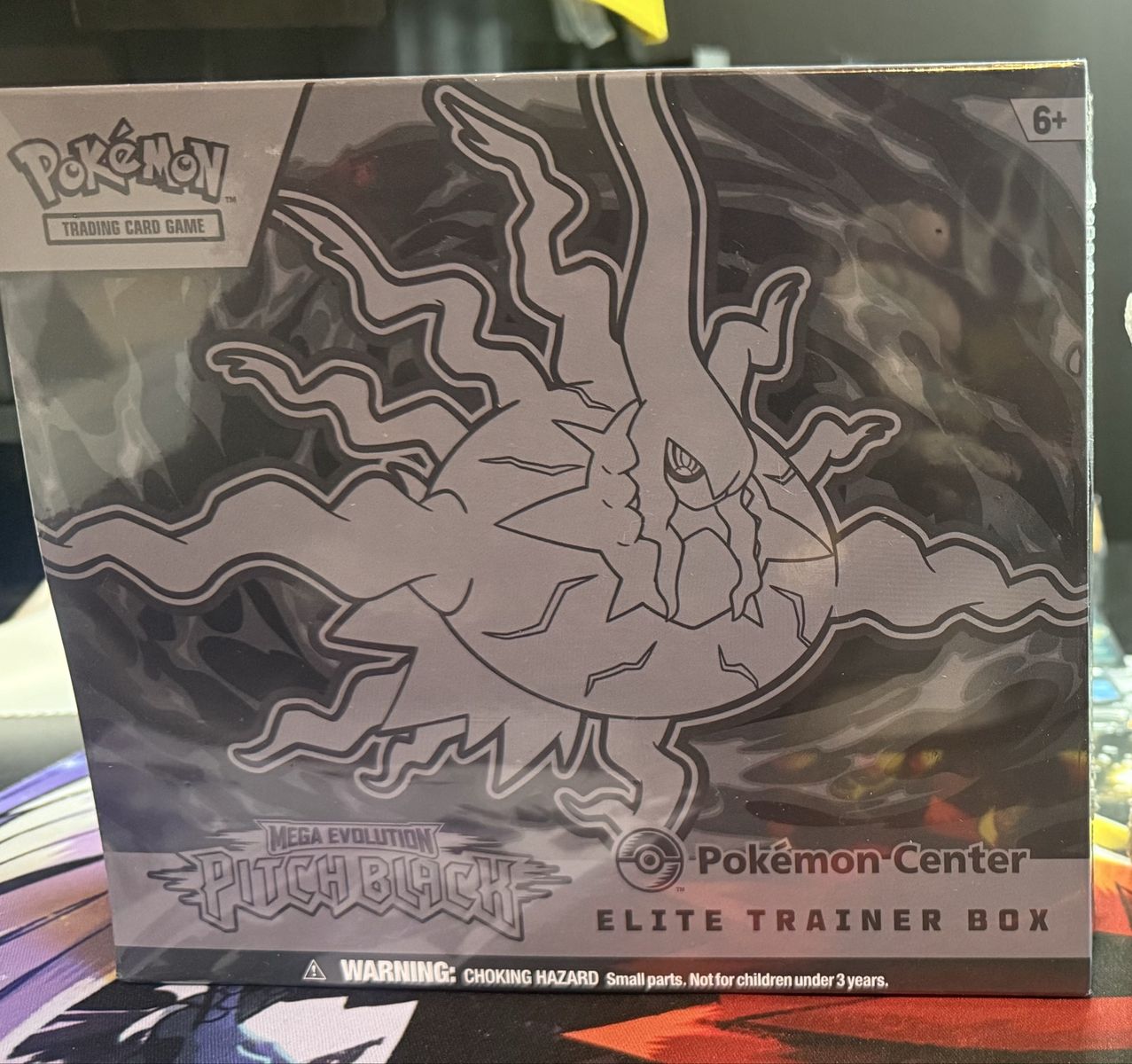 Pokemon TCG Mega Evolution Pitch Black Elite Trainer Box - Pokemon Center Exclusive