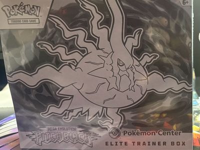 Pokemon TCG Mega Evolution Pitch Black Elite Trainer Box - Pokemon Center Exclusive
