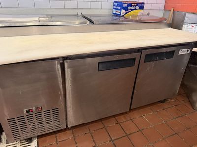 Falcon Pizza Prep Refrigerator