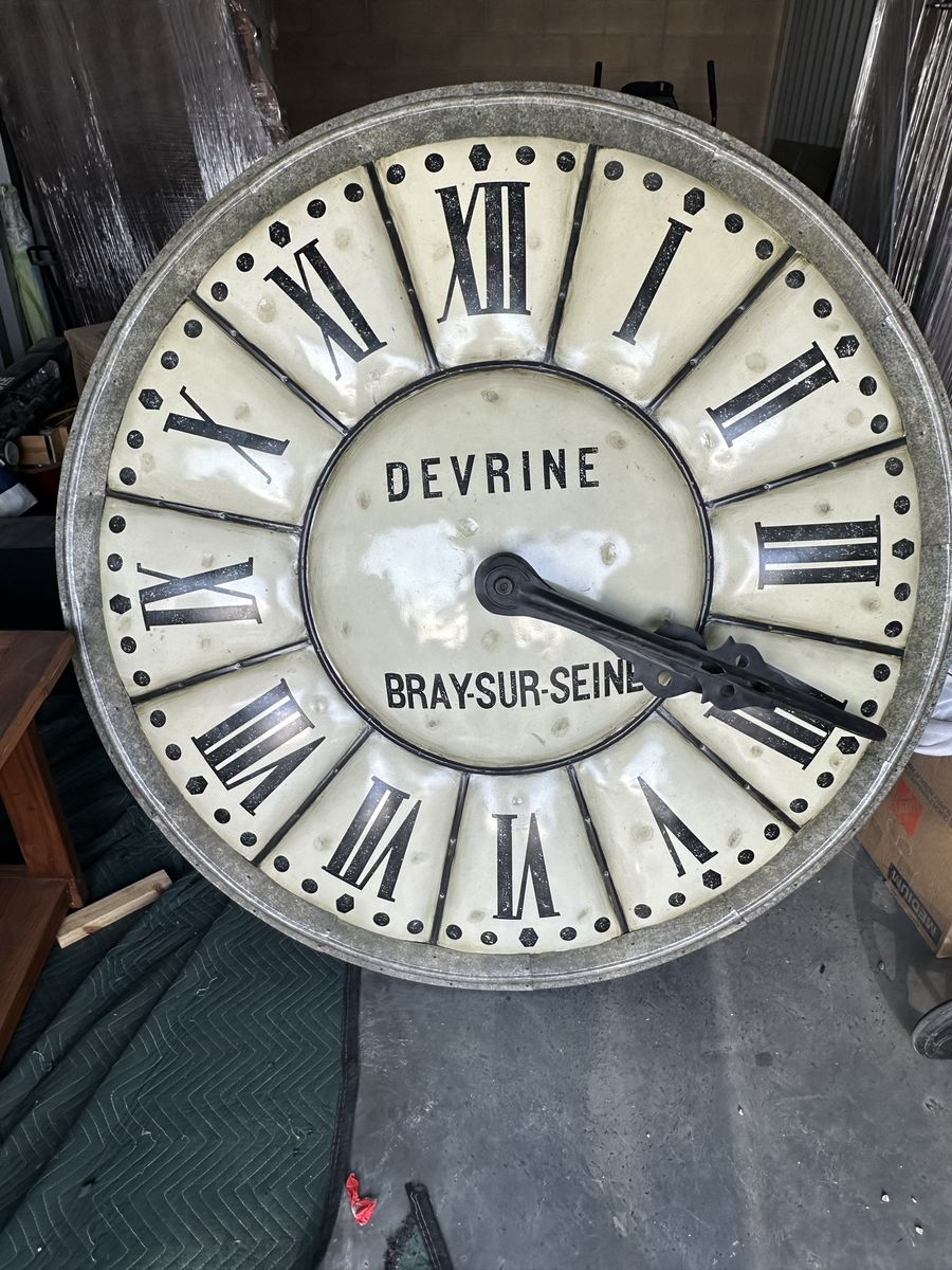 Restoration Hardware 5-Foot (60-Inch) French Tower Display Clock