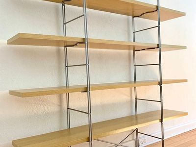 Rare Vintage Enetri Ikea Shelving Wall Unit Mid Century Modern Look
