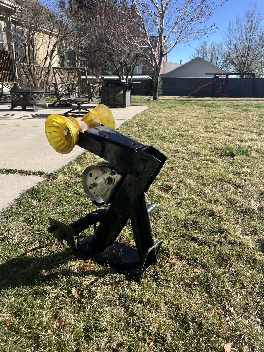Boat Winch Post and Bow Roller