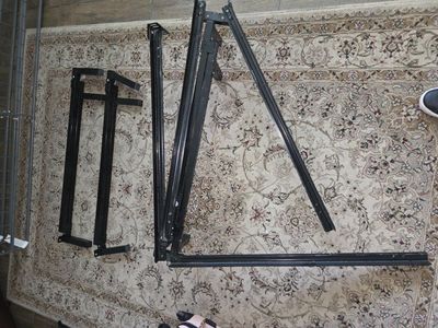 queen size frame and box spring