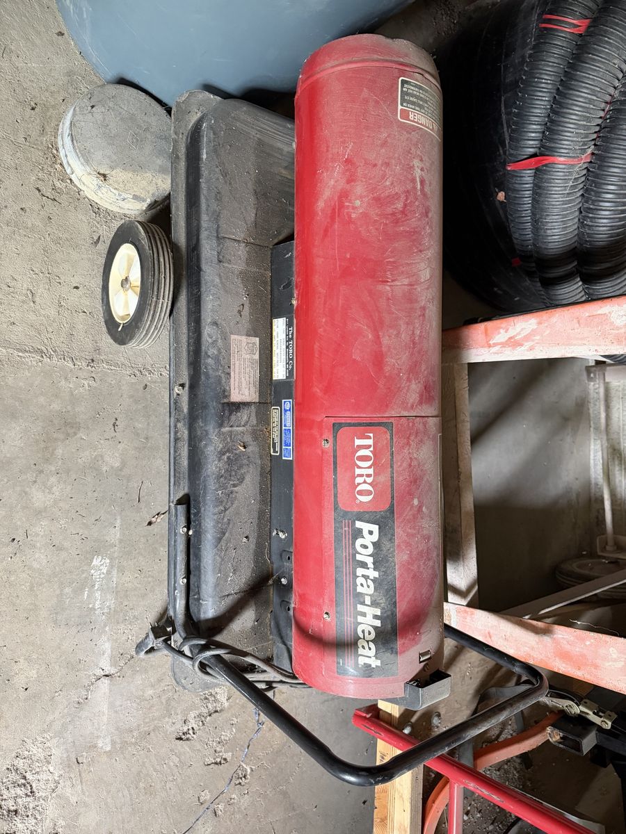 Toro porta heater