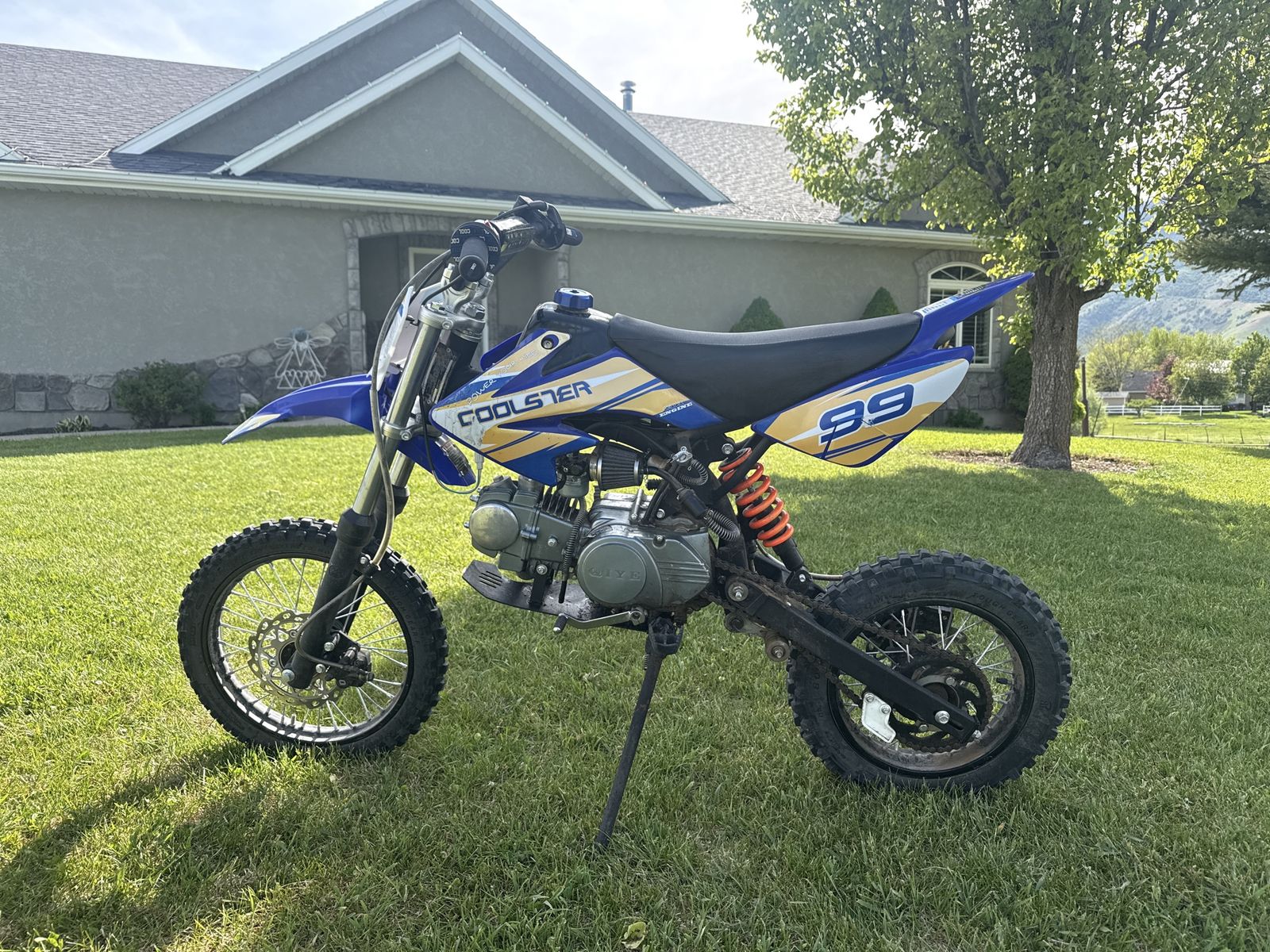 2016 120cc coolster pit bike