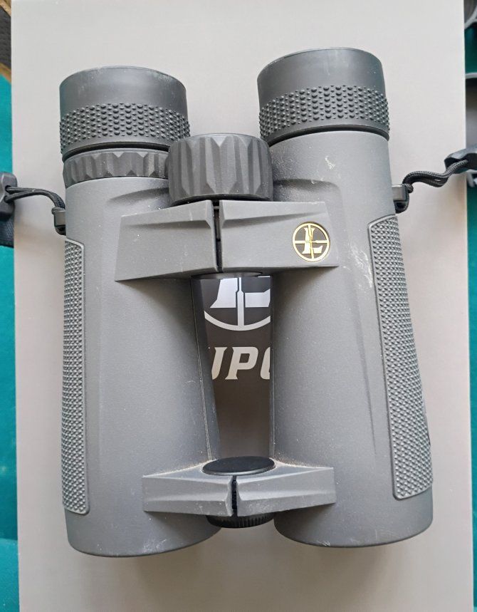 Leupold BX-5 Santiam HD 10x42mm Binoculars - Shadow Gray, Open Bridge, Waterproof