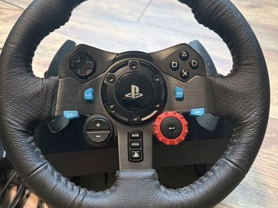 Logitech G29 wheel and pedals
