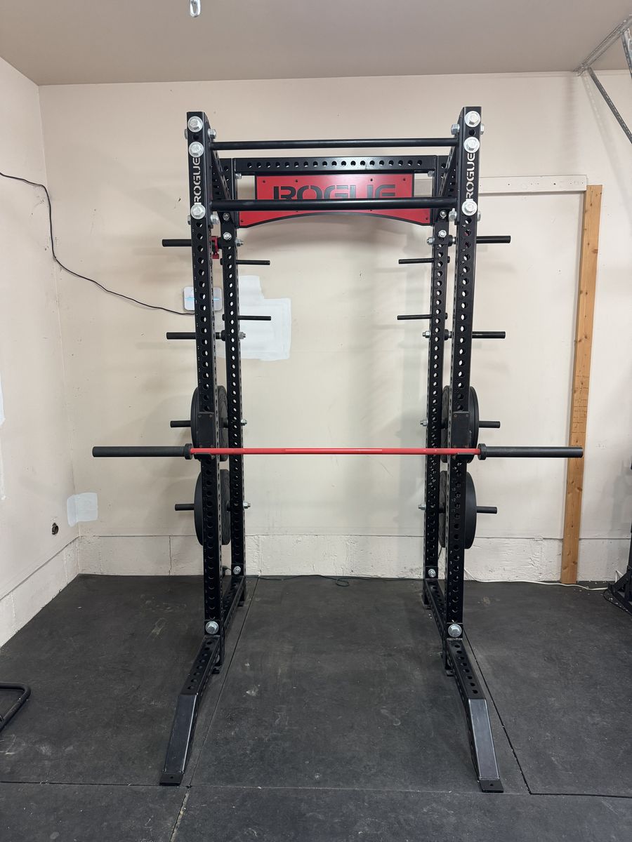 Rogue Fitness & American Barbell Home Gym