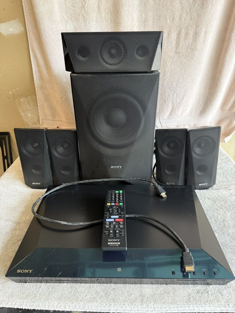 Sony DVD & 6 Speaker Surround Sound System