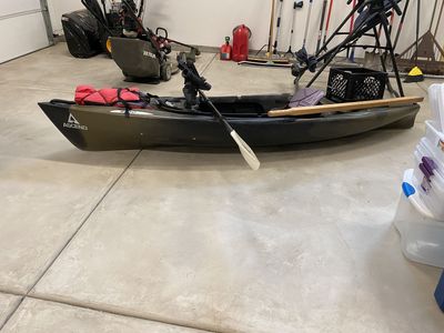 FOR SALE: Fully Loaded 10 foot Ascent Fishing Kayak- Ready to Fish!