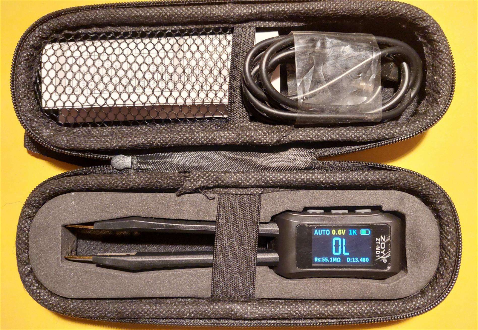 ZOYI ZT-MD1 Digital Smart Tweezers (LCR Meter) + Case Open box new!!