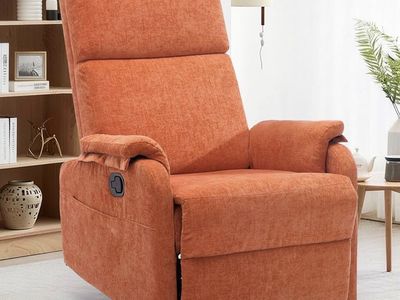 Korser Recliner Chair, Swivel Rocking Recliner Chair