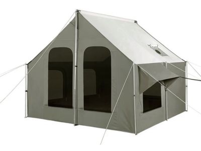 Kodiak canvas 10x10 stove lodge cabin tent like new
