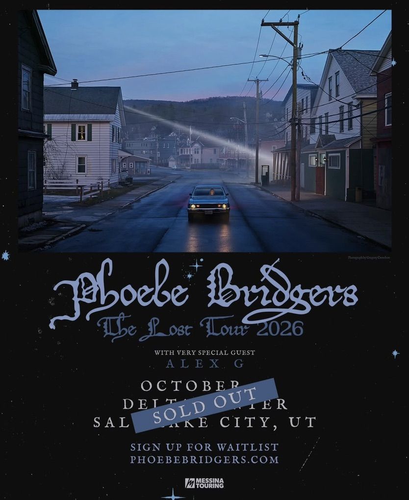 1x front row upper bowl phoebe bridgers ticket