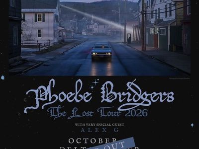 1x front row upper bowl phoebe bridgers ticket