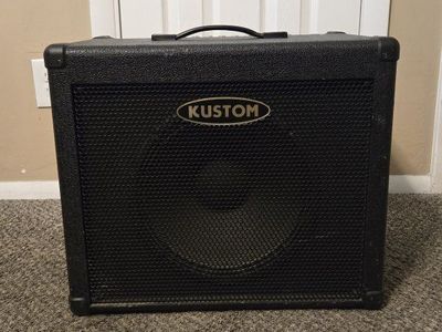 Kustom KBA 65-Watt Bass Combo Amp - Works Perfectly