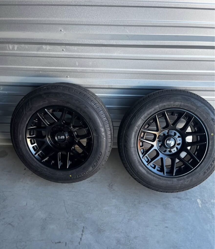 New Toyo 235/65 R 17 Tires On GFX Wheels