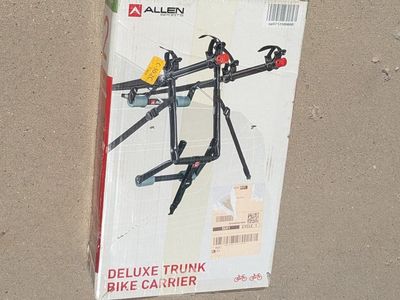 Allen Sports Deluxe 2-Bike Trunk Mounted Bike Rack Model 102DN-R