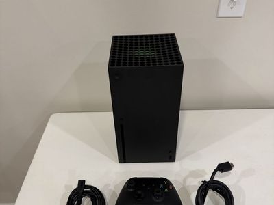 Microsoft Xbox Series X 1TB Console - Black with Controller & Cables
