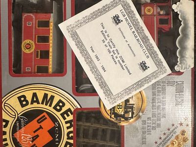 Rare LGB ZCMI Bamberger Railroad Limited Edition Train Set #39/100 – Complete in Box