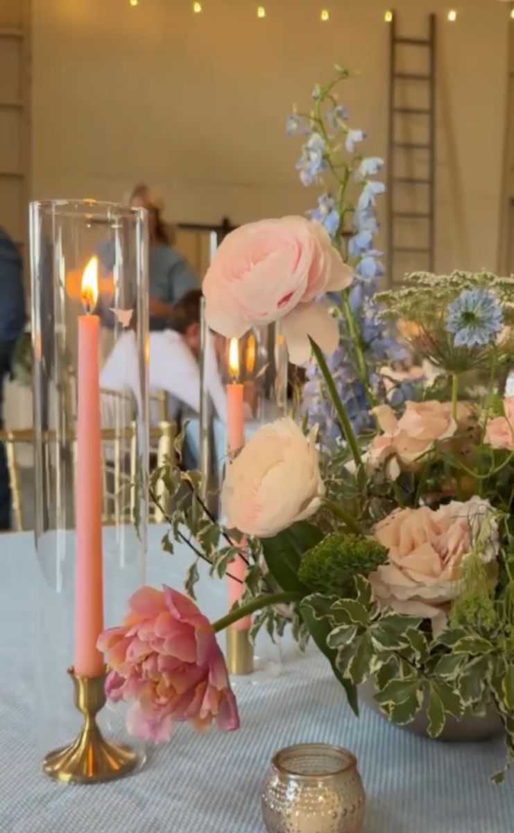 Glass Hurricane Candle Holder Sleeves