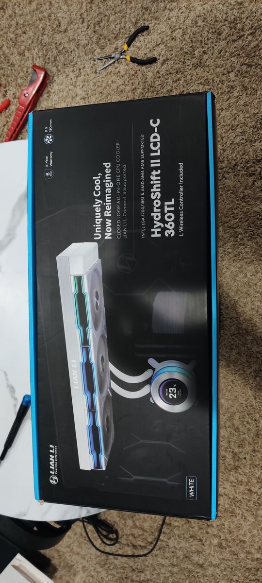 Lian Li hydroshift 2 LCD-C 360TL wireless aio