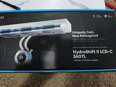 Lian Li hydroshift 2 LCD-C 360TL wireless aio