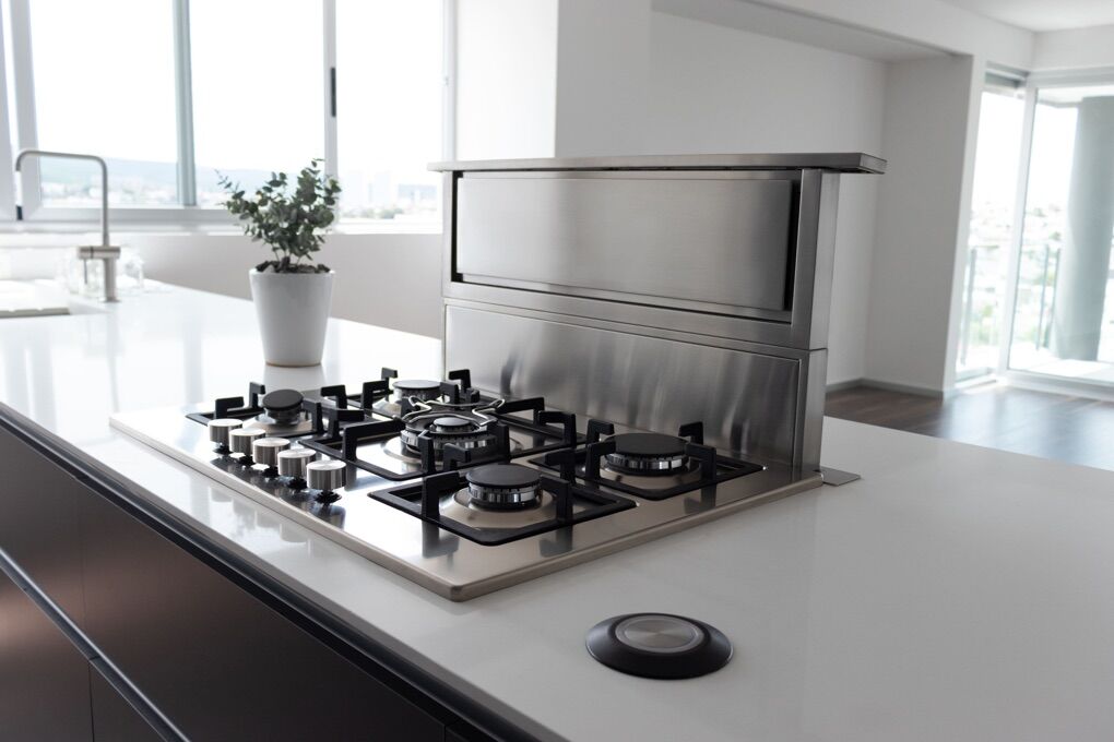 Elica Rise 36” downdraft range hood