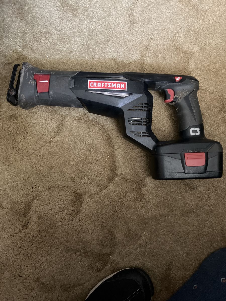 Craftsman C3 Cordless Reciprocating Saw - Bare Tool (Charger Not Included)