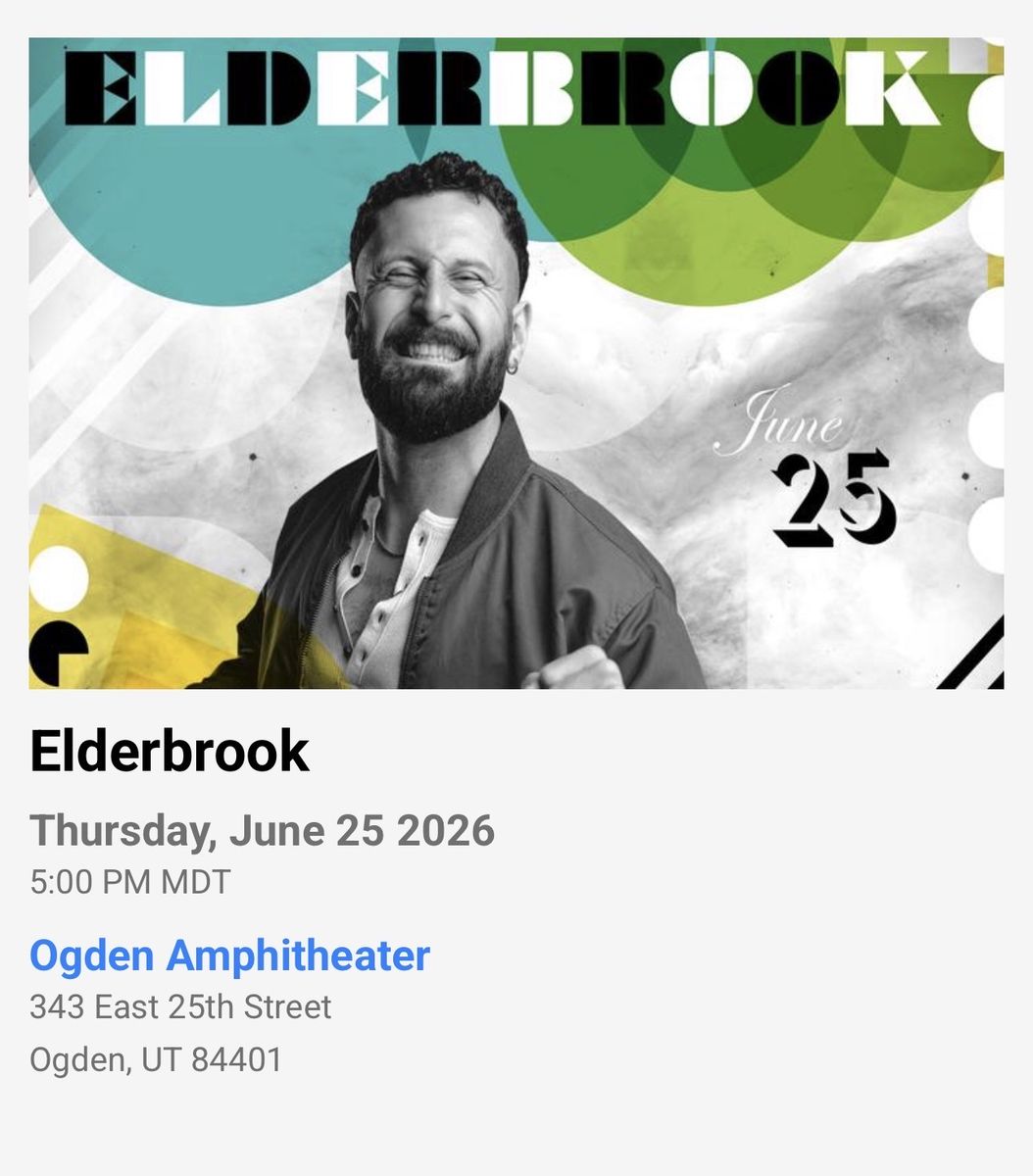 Elderbrook Tickets