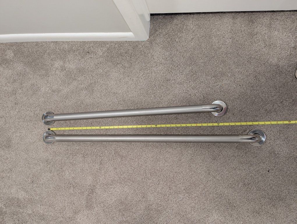 36" & 42" grab bars