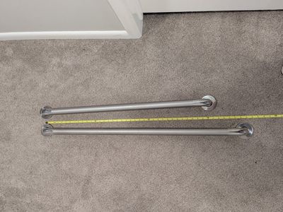 36" & 42" grab bars