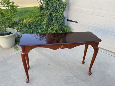 Entryway Table Beautiful Cherry Wood