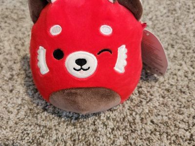 Squishmallows Cici Red Panda Plush Stuffed Animal Toy 5 Inch
