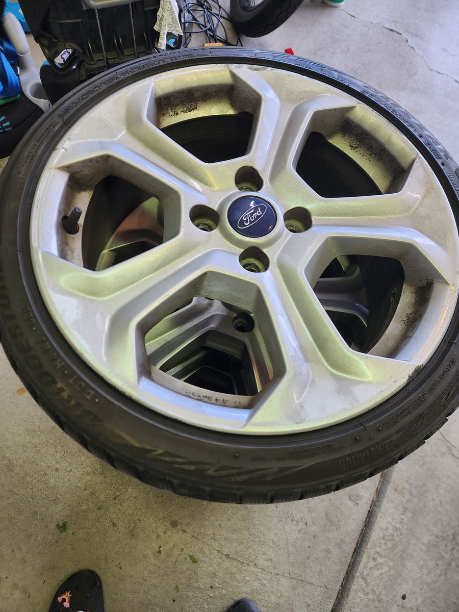 2014 Fiesta ST Factory Wheels