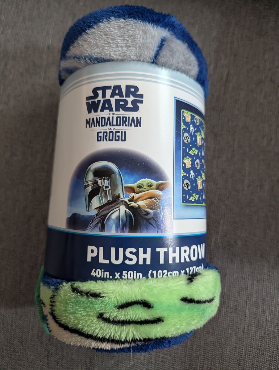 Start wars plush throw blanket