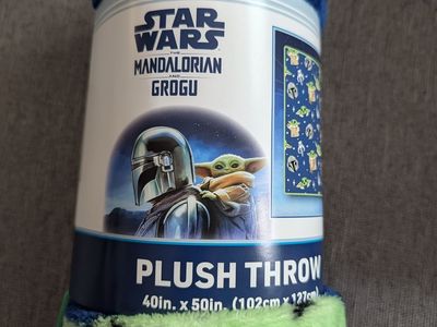 Start wars plush throw blanket