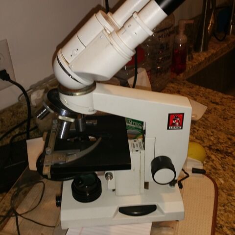 sale pending (2/6) LOMO phase contrast microscope