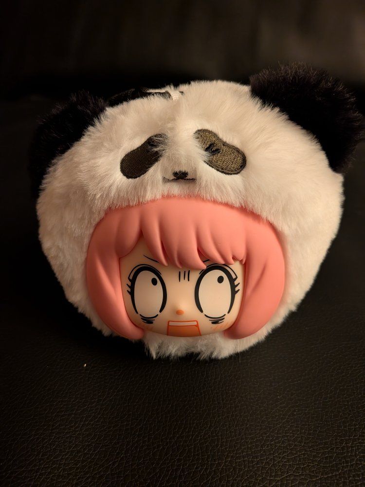 Spy x Family Anya Forger Panda Costume Plush Keychain Bag Charm