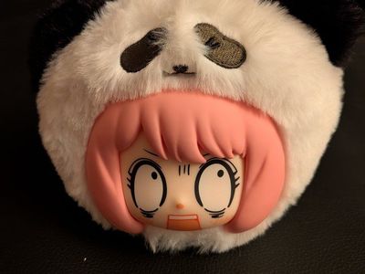 Spy x Family Anya Forger Panda Costume Plush Keychain Bag Charm