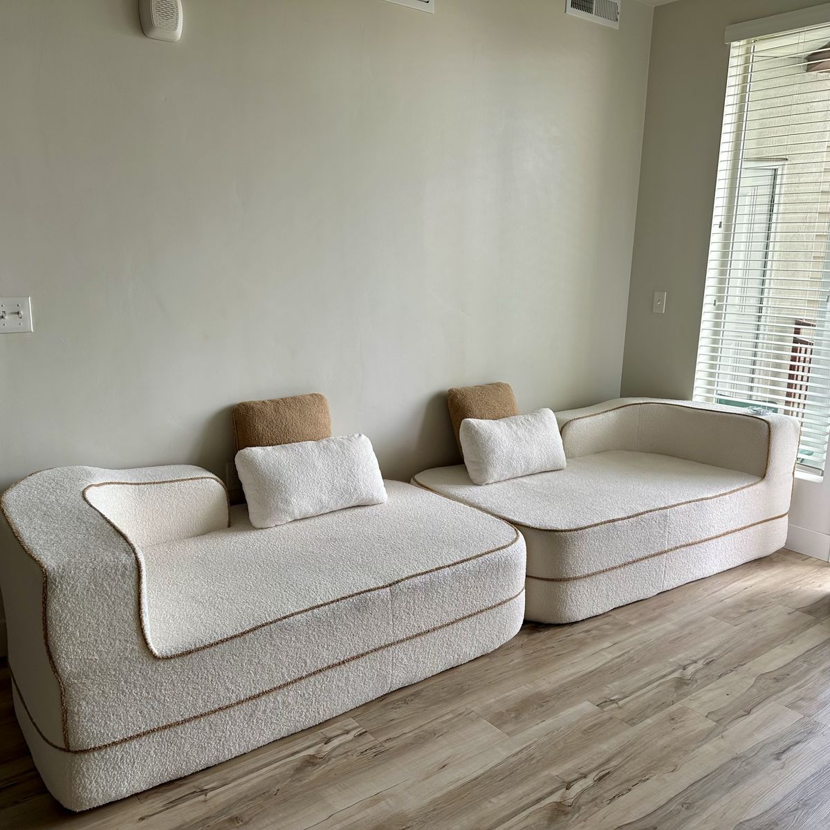 Boneless Modular Cloud Couch (White)