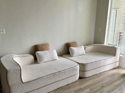 Boneless Modular Cloud Couch (White)