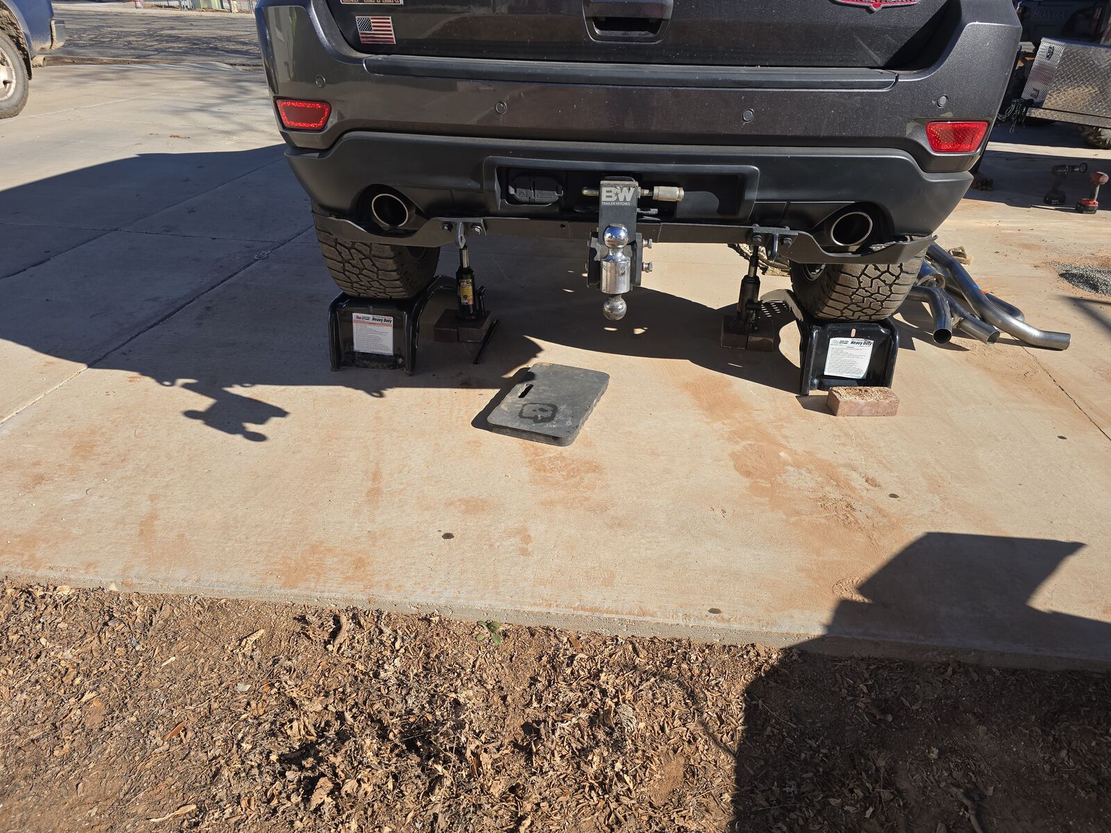 Exhaust jeep grand cherokee