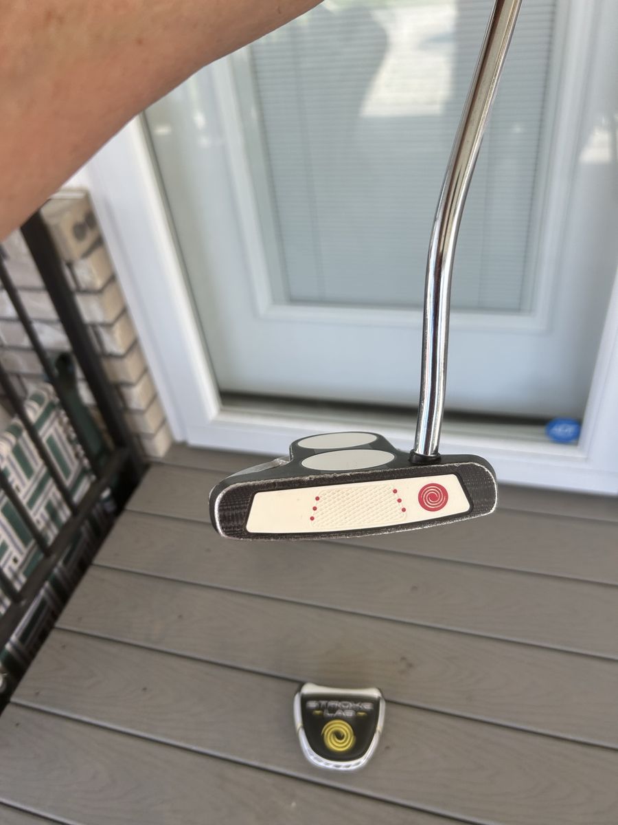 Odyssey 2 ball golf putter in excellent condition ,