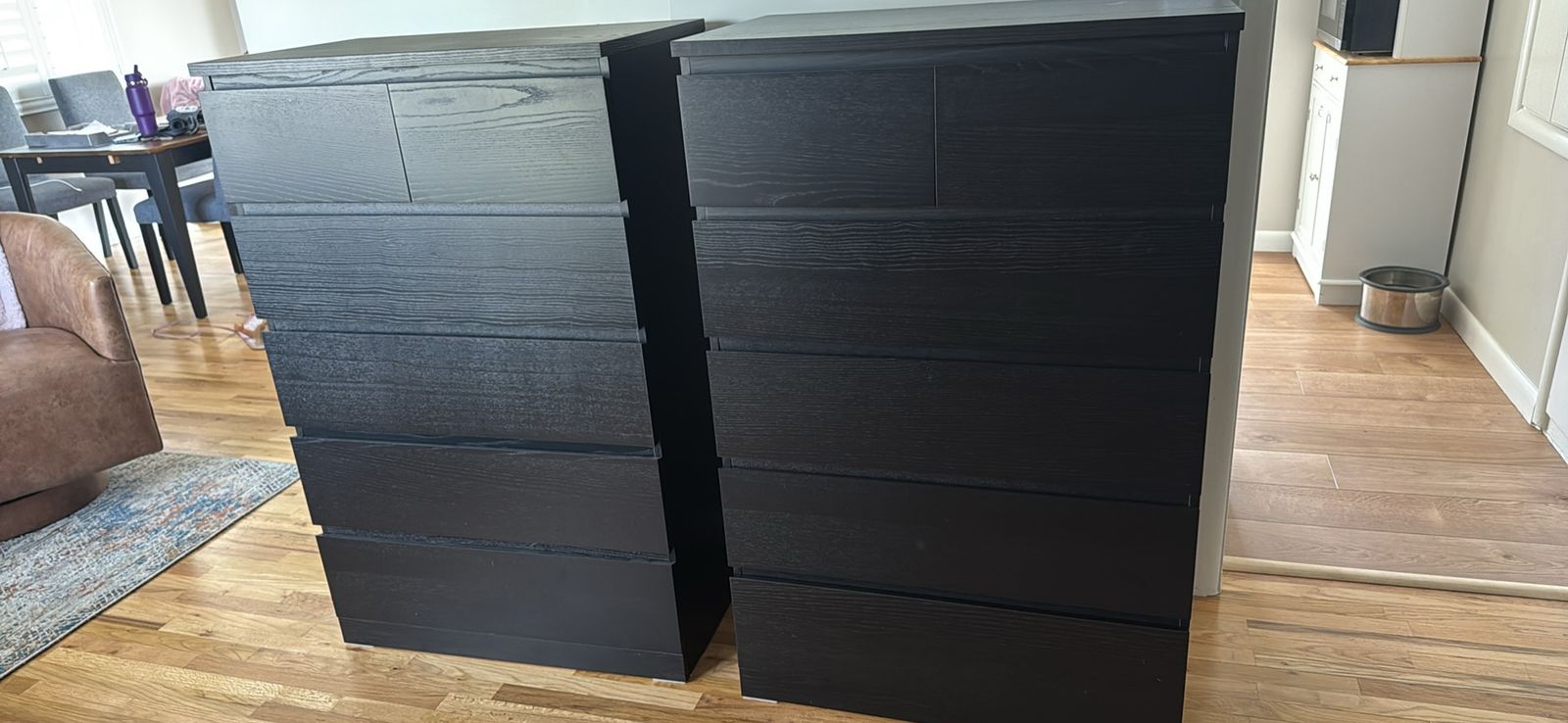 Two dressers 