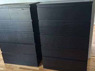 Two dressers