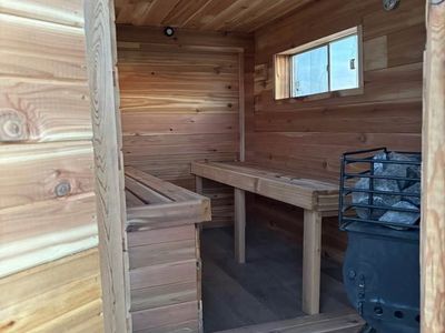 sauna Rental Camper Trailer party